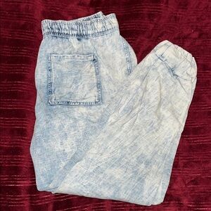 Hollister Denim Blue Joggers